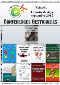 Conférences gesticulées ...Et Faits Planète