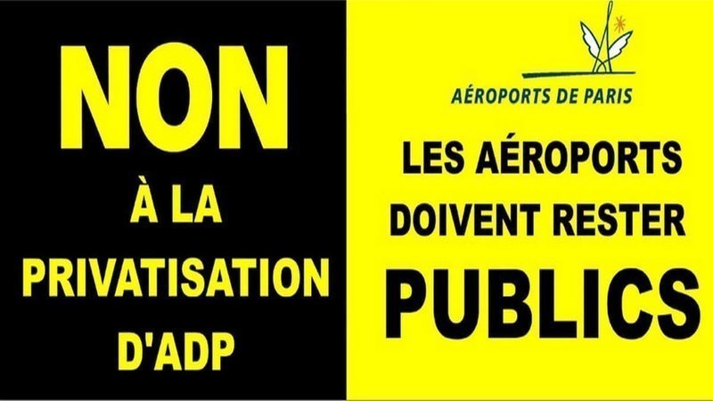 Non à la privatisation d’Aéroports de Paris !