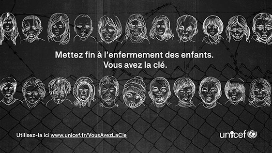 Veille  La France enferme des enfants, vous avez la clé pour les libérer !