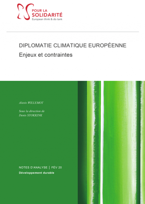 Veille  Diplomatie climatique européenne – Enjeux et perspectives