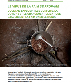 Veille  Le virus de la faim se propage
