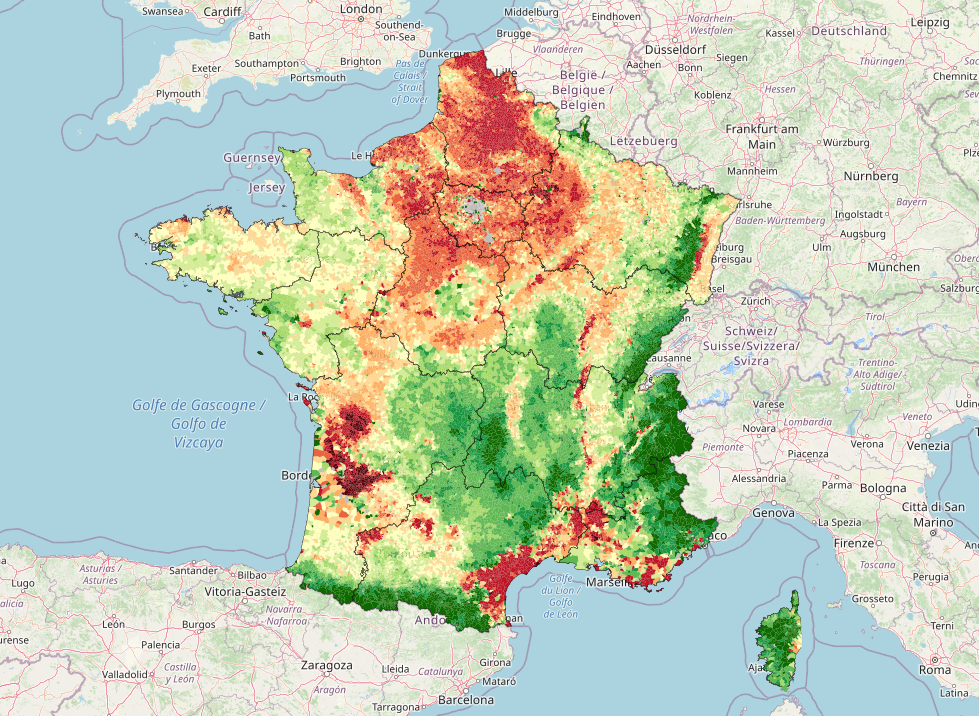 Veille    Pesticides : une carte interactive pour connaître leur utilisation par commune