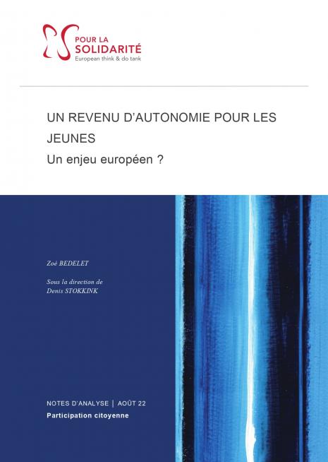 Veille Un revenu d’autonomie pour les jeunes, un enjeu européen ?