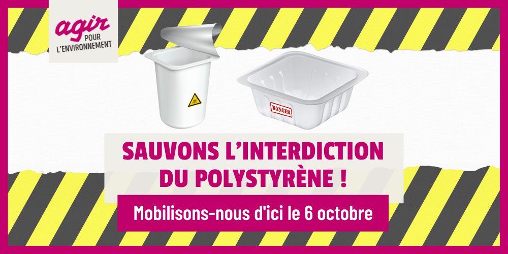Veille L’interdiction du polystyrène doit être votée